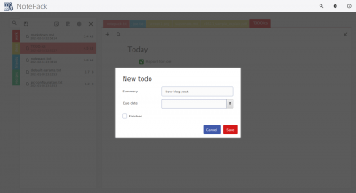 Скриншот приложения Notepack - №6