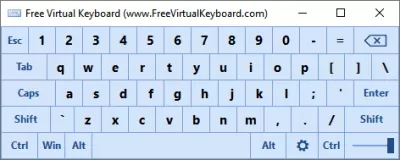 Скриншот приложения Бесплатная виртуальная клавиатура - №2