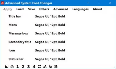 Скриншот приложения Advanced System Font Changer - №1