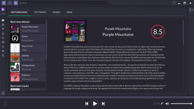 Скриншот приложения Nuclear Music Player - №4