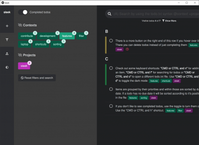 Скриншот приложения sleek - №3