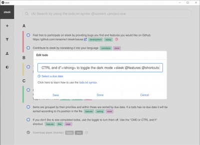 Скриншот приложения sleek - №7