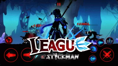 Скриншот приложения League of Stickman Free - №4