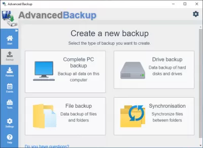 Скриншот приложения Advanced Backup Free - №1