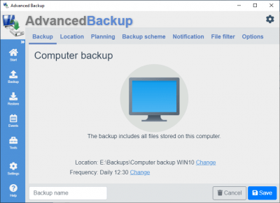 Скриншот приложения Advanced Backup Free - №4