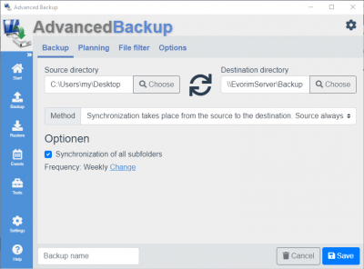 Скриншот приложения Advanced Backup Free - №6