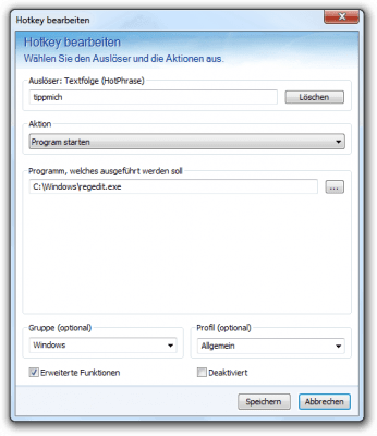 Скриншот приложения HotkeyPro - №3