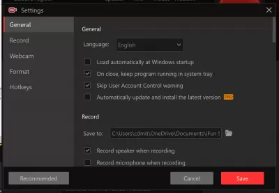 Скриншот приложения iFun Screen Recorder - №3