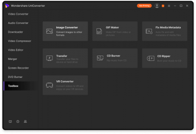 Скриншот приложения Wondershare UniConverter - №8