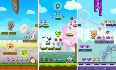 Скриншот приложения Говорящий Том: за конфетами! - №5