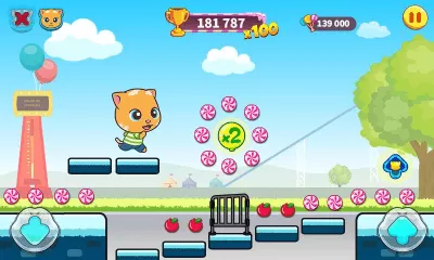 Скриншот приложения Говорящий Том: за конфетами! - №6