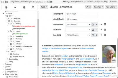 Скриншот приложения Trilium Notes - №4
