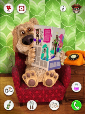 Скриншот приложения Говорящий Бен для iPad - №5