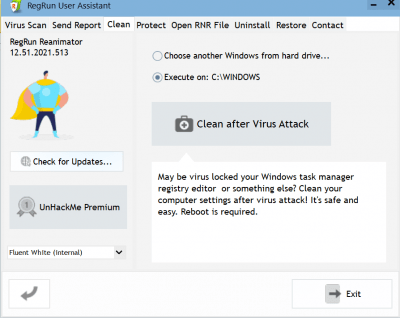 Скриншот приложения RegRun Reanimator - №4