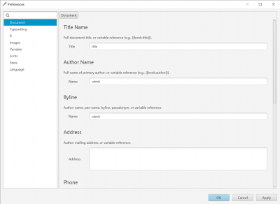 Скриншот приложения KeenWrite - №3