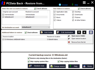 Скриншот приложения PCData Back - №4