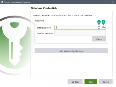 Скриншот приложения KeePassXC - №4