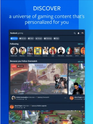 Скриншот приложения Facebook Gaming для iOS - №4