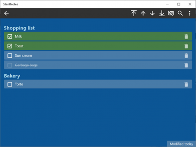 Скриншот приложения SilentNotes - №4