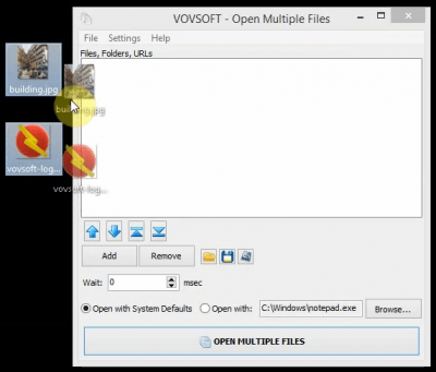 Скриншот приложения Open Multiple Files - №2