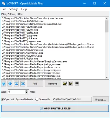 Скриншот приложения Open Multiple Files - №4