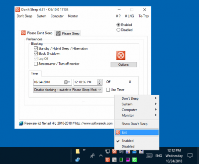 Скриншот приложения Don't Sleep - №3