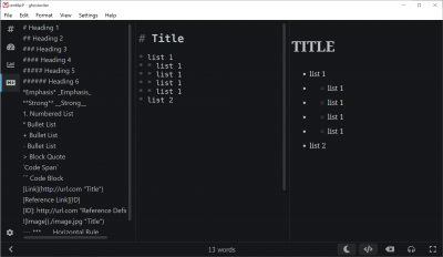 Скриншот приложения ghostwriter - №4