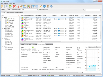 Скриншот приложения Wi-Fi Scanner - №4