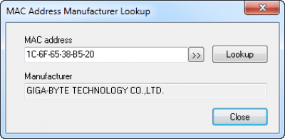 Скриншот приложения LizardSystems Change MAC Address - №3