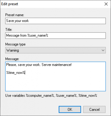 Скриншот приложения LizardSystems LanSend - №5