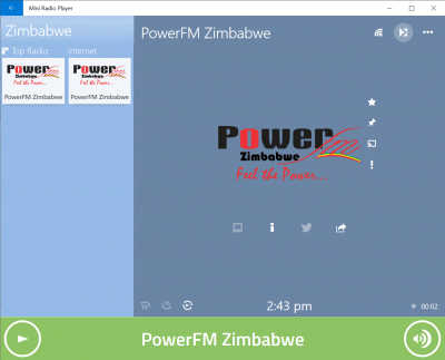 Скриншот приложения Mini Radio Player - №5