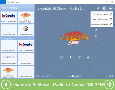 Скриншот приложения Mini Radio Player - №6