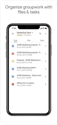 Скриншот приложения Google Chat для iOS - №6