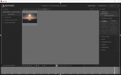 Скриншот приложения darktable для Windows - №1