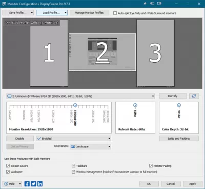 Скриншот приложения DisplayFusion Pro - №3