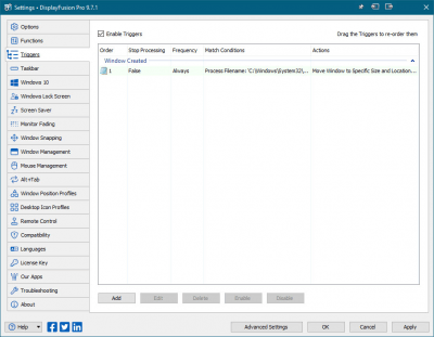 Скриншот приложения DisplayFusion Pro - №8