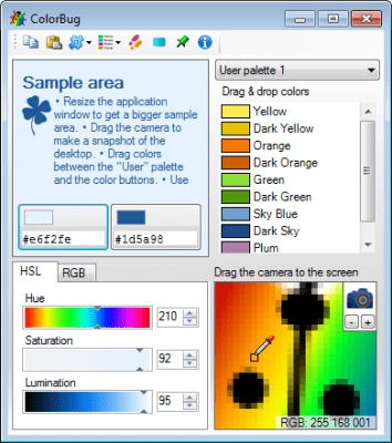 Скриншот приложения ColorBug - №1