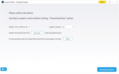 Скриншот приложения Leawo iOSFix - №3