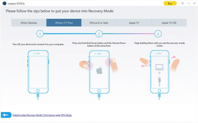 Скриншот приложения Leawo iOSFix - №7