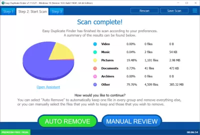 Скриншот приложения Easy Duplicate Finder - №4