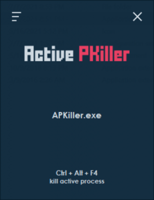 Скриншот приложения Active PKiller - №1