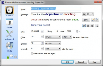 Скриншот приложения Alarm++ - №3