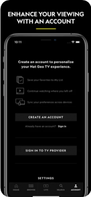 Скриншот приложения Nat Geo TV: Live & On Demand - №6