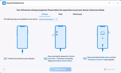 Скриншот приложения EaseUS MobiUnlock - №1