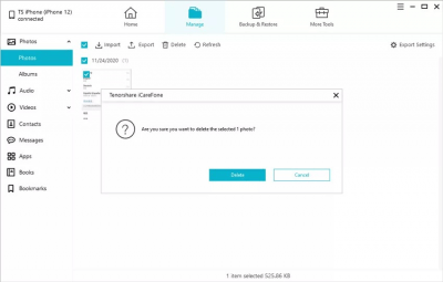 Скриншот приложения Tenorshare iCareFone - №3