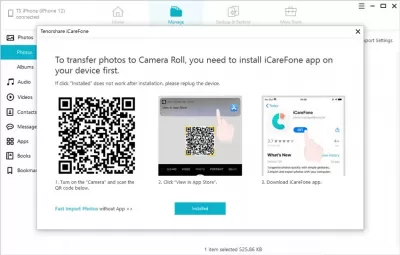 Скриншот приложения Tenorshare iCareFone - №6