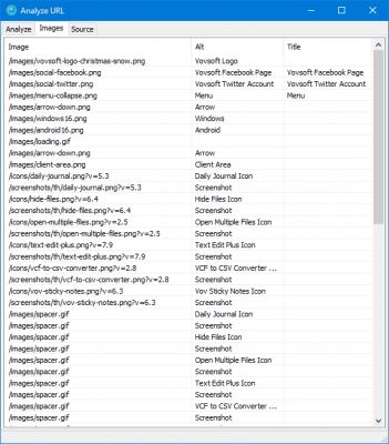 Скриншот приложения VOVSoft SEO Checker - №6