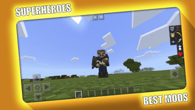 Скриншот приложения Avengers Superheroes Mod for Minecraft PE - MCPE - №3