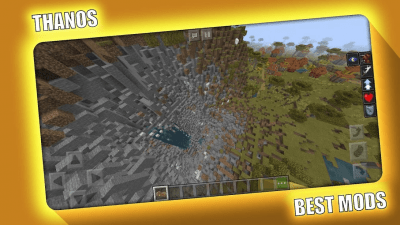 Скриншот приложения Thanos Mod for Minecraft PE - MCPE - №3