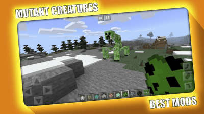 Скриншот приложения Mutant Creatures Mod for Minecraft PE - MCPE - №1